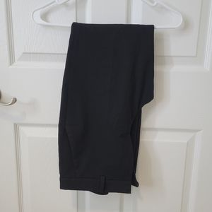 Uniqlo Black Business Casual Straight Leg Pants Size Small